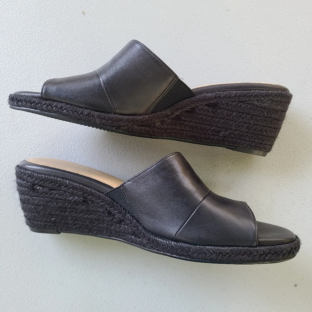 Trotters signature black wedges‎ T1903-001 9.5N